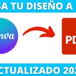 Pasos sencillos para convertir un documento de Canva a PDF y compartirlo fácilmente