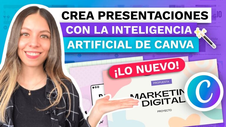 Como se hace una presentacion en Canva