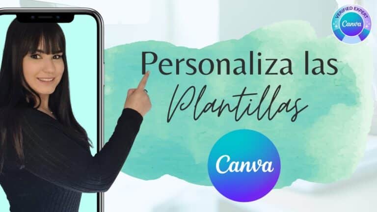 Como se personaliza una plantilla en Canva