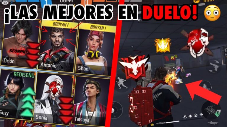 Free Fire personajes habilidades