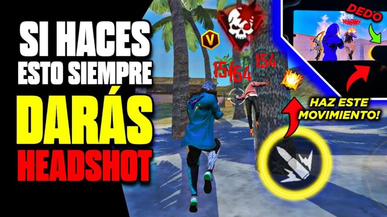 Tiros a la cabeza Free Fire