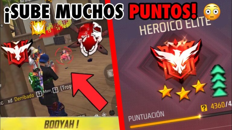 Trucos de Free Fire para llegar a Heroico