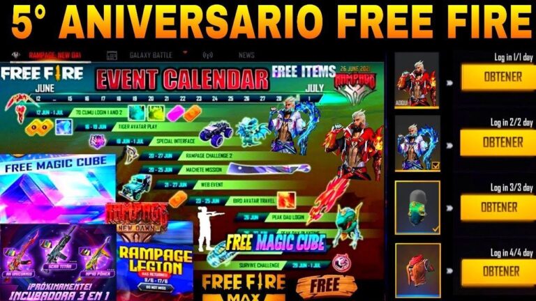 descubre la fecha del aniversario de free fire no te pierdas la celebracion