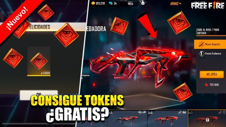 descubre para que sirve el token de armas en free fire todo lo que necesitas saber