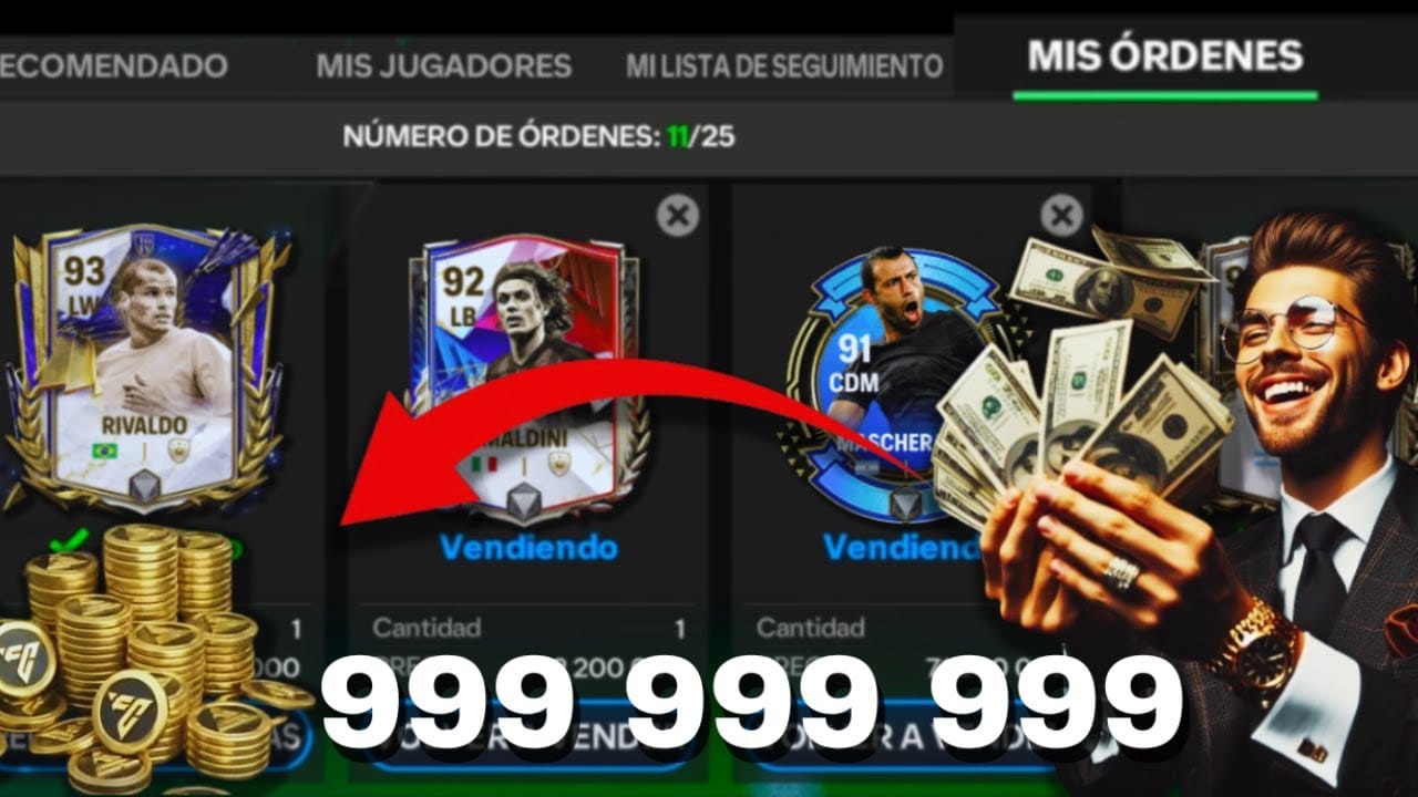 Cómo vender jugadores y ganar monedas en FC Mobile
